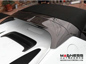 Alfa Romeo 4C Carbon Fiber Roll Bar + Spoiler Cover Set